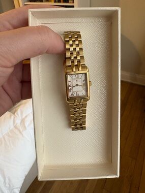 Hexter & Baines watch 18k gold plated